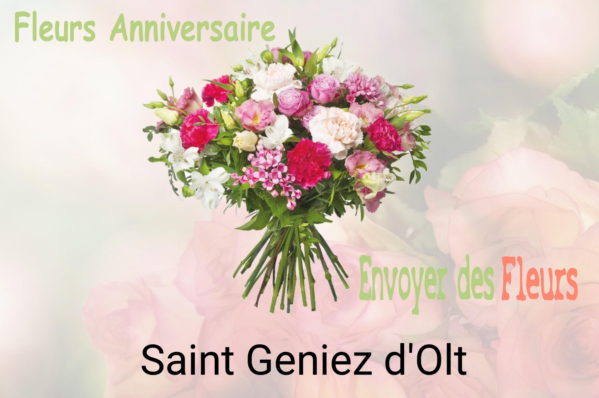 Bouquet de fleurs d’anniversaire livré à Saint-Geniez-d'Olt